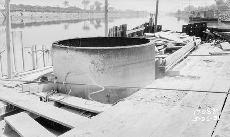 Harlem Avenue bridge - Metropolitan Sanitary District of Greater Chicago