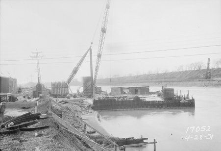 Harlem Avenue bridge - Metropolitan Sanitary District of Greater Chicago