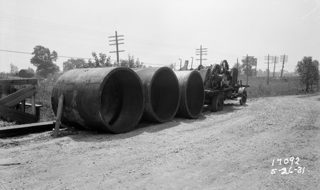 Harlem Avenue bridge - Metropolitan Sanitary District of Greater Chicago