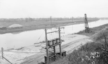 Harlem Avenue bridge - Metropolitan Sanitary District of Greater Chicago