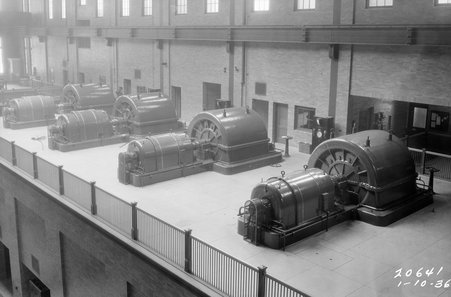 Electric Turbines - Metropolitan Sanitary District of Greater Chicago