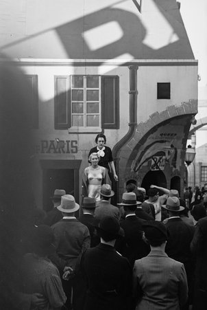 Advertisement for Streets of Paris adults only show at the Century of Progress - Cook, O. L.