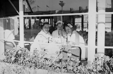 Women wearing uniforms at Century of Progress - Cook, O. L.