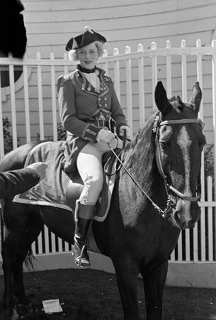 British redcoat in the Old English Village at Century of Progress - Cook, O. L.