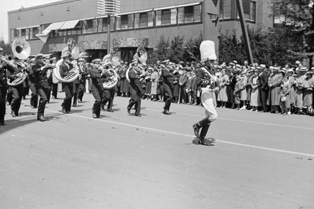 Opening day parade at 1934 Century of Progress - Cook, O. L.