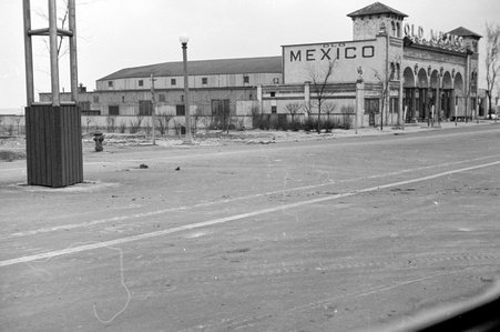 Old Mexico during construction at Century of Progress - Cook, O. L.