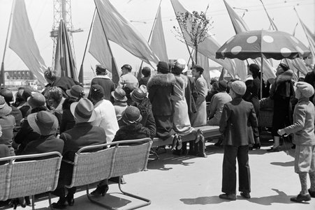 Opening day parade at 1934 Century of Progress - Cook, O. L.