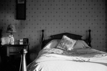 Bedroom interior - Cook, O. L.