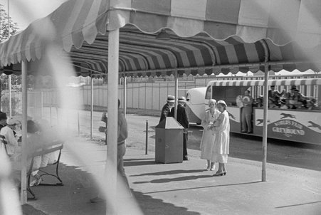 Greyhound Bus at Century of Progress - Cook, O. L.