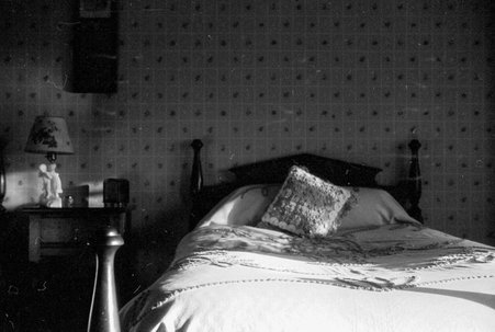 Bedroom interior - Cook, O. L.