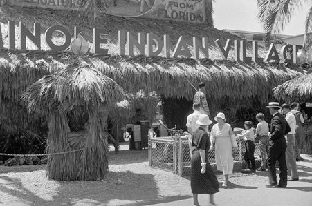 Seminole Indian Village at Century of Progress - Cook, O. L.