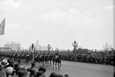 Century of Progress opening day parade - Cook, O. L.