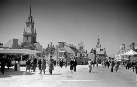 Streets of Village, Century of Progress, 1933 - Childs, Charles R., 1875-1960
