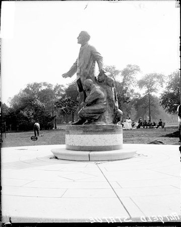 Chicago History Museum Images - Statue Of John Peter Altgeld In Lincoln ...