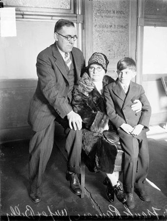 Ranieri case, Billy Ranieri, and his parents sitting in a room - Chicago Daily News, Inc.