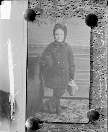 Baby photograph of Mrs. Herbert Hoover - Chicago Daily News, Inc.