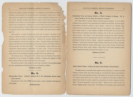 Official Catalog of Exhibits on the Midway Plaisance, World's Columbian Exposition - unknown