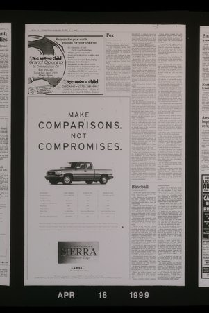 Page 4 of Metro Chicago section, Chicago Tribune, published April 18, 1999 - Chicago Tribune