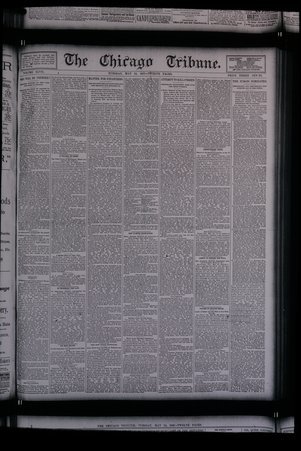 Chicago Tribune, published May 24, 1887 - Chicago Tribune