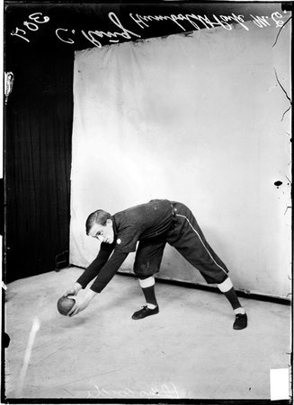 Indoor baseball player, C. Rang, Humboldt Park Methodist Episcopal indoor baseball team - Chicago Daily News, Inc.