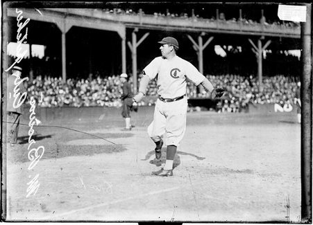 Baseball player, Mordecai Brown of the Chicago Cubs - Chicago Daily News, Inc.