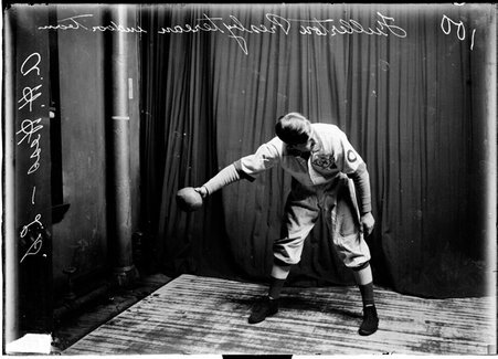 Indoor baseball player, A. H. Hess, Fullerton Avenue indoor ball team - Chicago Daily News, Inc.