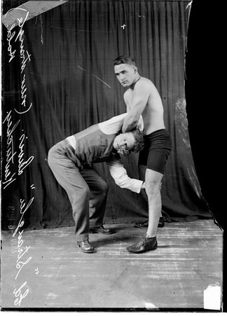 Wrestler, Strangler Lewis - Chicago Daily News, Inc.