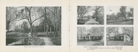 Country Clubs on Suburban Line of the Illinois Central Railroad - Illinois Central Railroad Co.