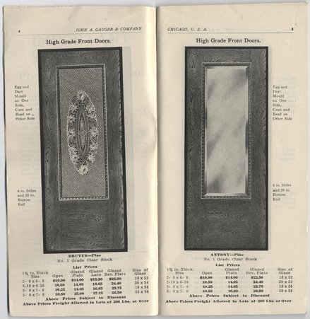 Gauger & Company catalogue - Unknown