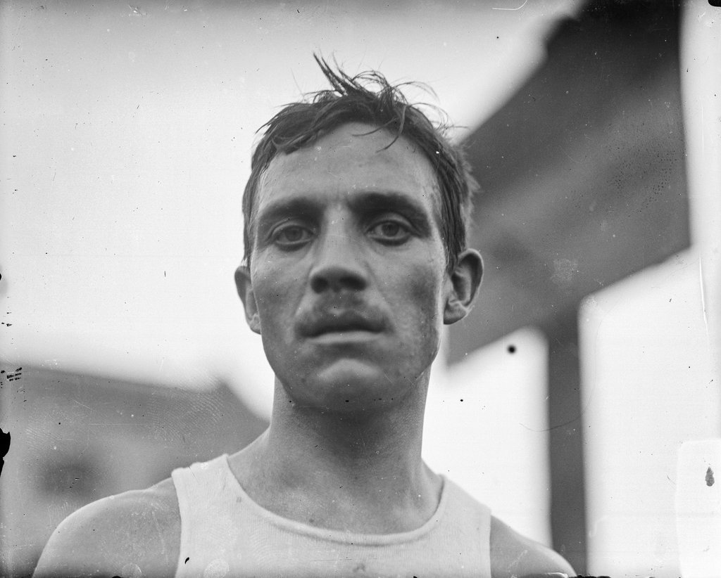 Marathon runner, Albert Corey - Chicago Daily News, Inc.