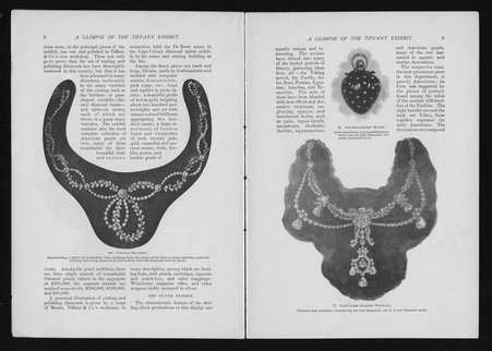 A Glimpse of the Tiffany Exhibit at the World's Columbian Exposition - George Frederic Heydt