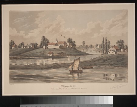 Chicago in 1831 - Varin, Raoul