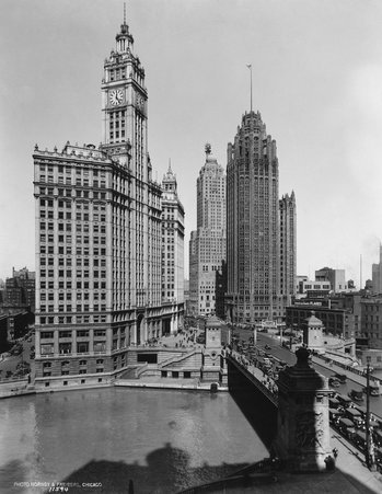 Wrigley Building and Tribune Tower - Unknown