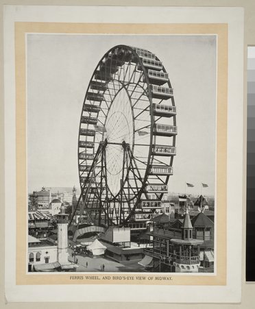 Ferris Wheel at World's Columbian Exposition - William Henry Jackson
