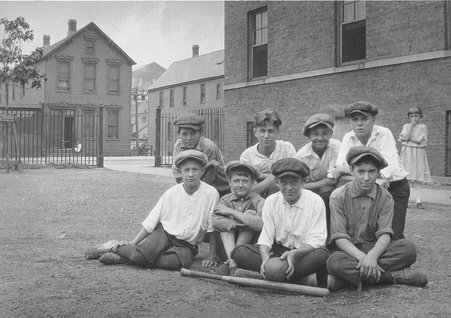 Gad's Hill Center baseball players