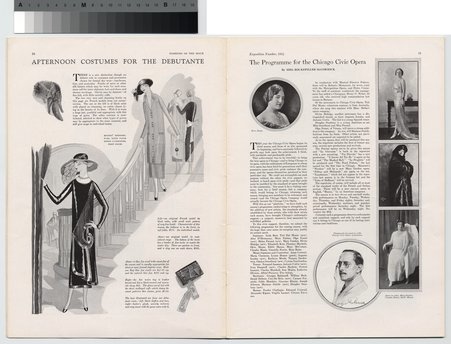 Fashions of the Hour magazine, Exposition Number 1924 - Marshall Field & Co.