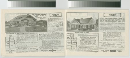 Pages 18-19 of Sears, Roebuck and Company 1912 Modern Homes catalog - Sears, Roebuck and Company