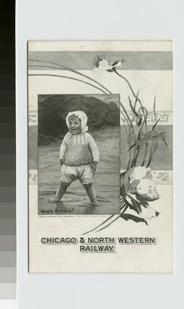 Front of the Chicago & North Western Railyway menu