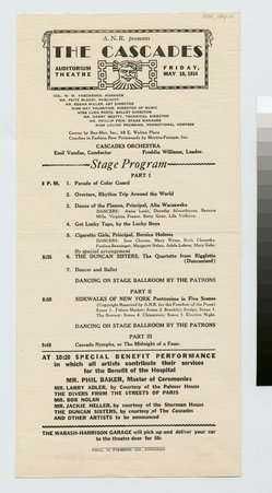 Page 4 of The Cascades menu