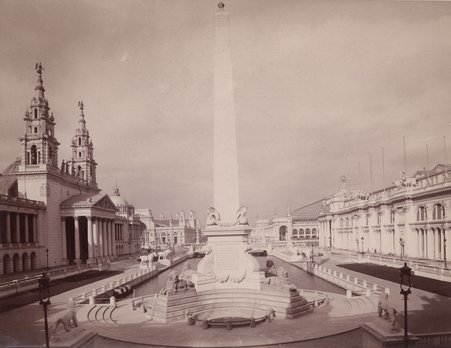 Obelisk at the World's Columbian Exposition - Copelin
