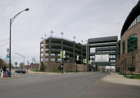 U.S. Cellular Field parking lot - Crawford, Jay for Chicago History Museum