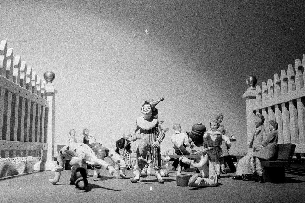 Miniature carousels and carnival rides are on display for a special Christmas exhibit at the Chicago Historical Society - Klep for Chicago Sun-Times