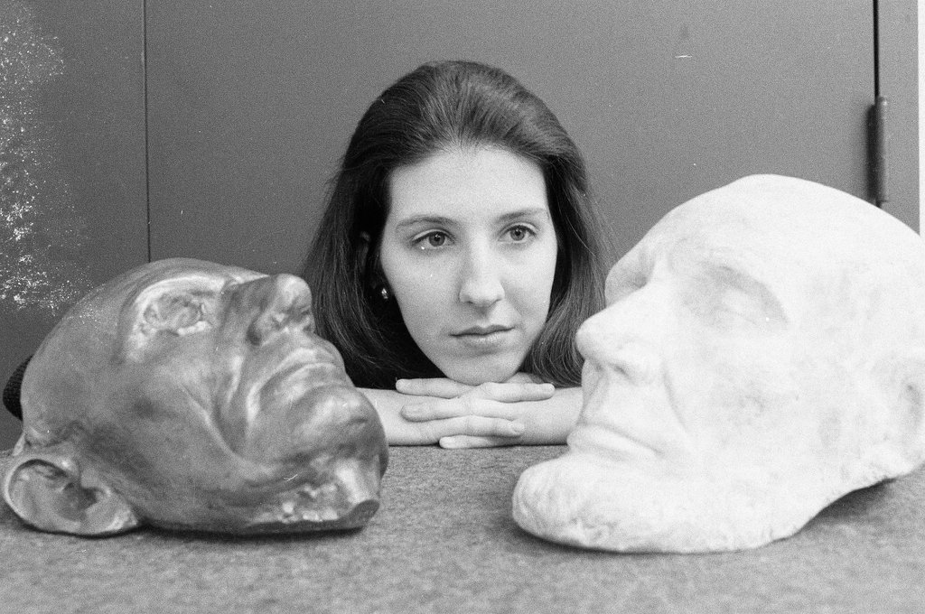 Two masks of Abraham Lincoln's face are now on display at the Chicago Historical Society - Jerry Tomaselli for Chicago Sun-Times