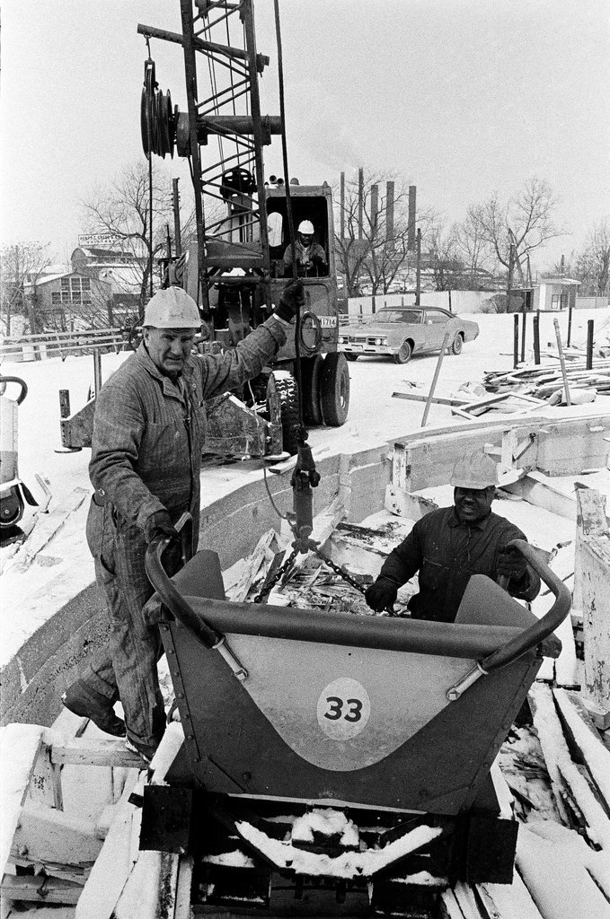 Roller coaster at Riverview Park being dismantled - Chicago Sun-Times