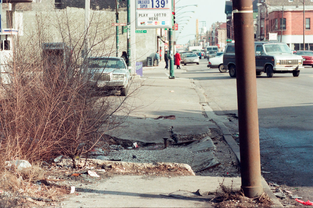 Crumbling South Side sidewalks - Chicago Sun-Times