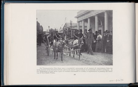 Transportation Day procession, World's Columbian Exposition - W. B. Conkey Co.