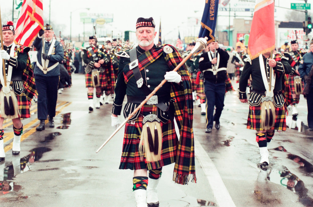 Pat Buchanan in parade - Chicago Sun-Times