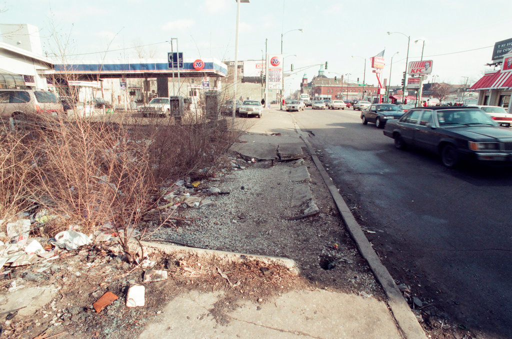 Crumbling South Side sidewalks - Chicago Sun-Times