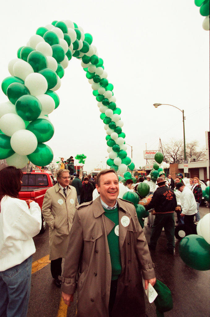 Pat Buchanan in parade - Chicago Sun-Times