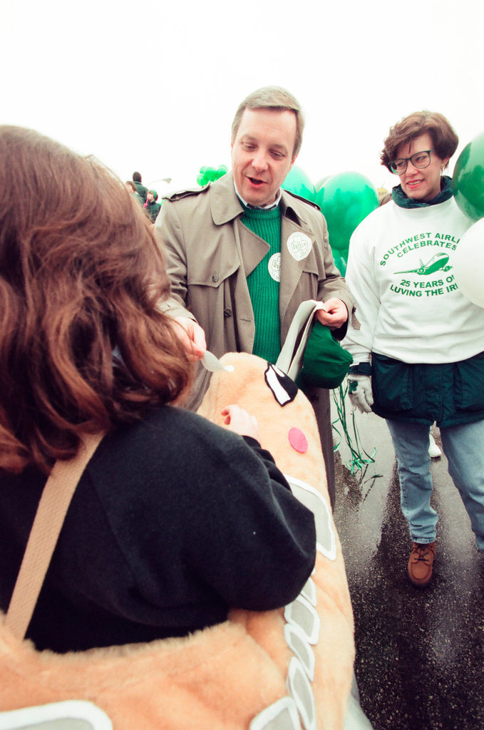 Pat Buchanan in parade - Chicago Sun-Times
